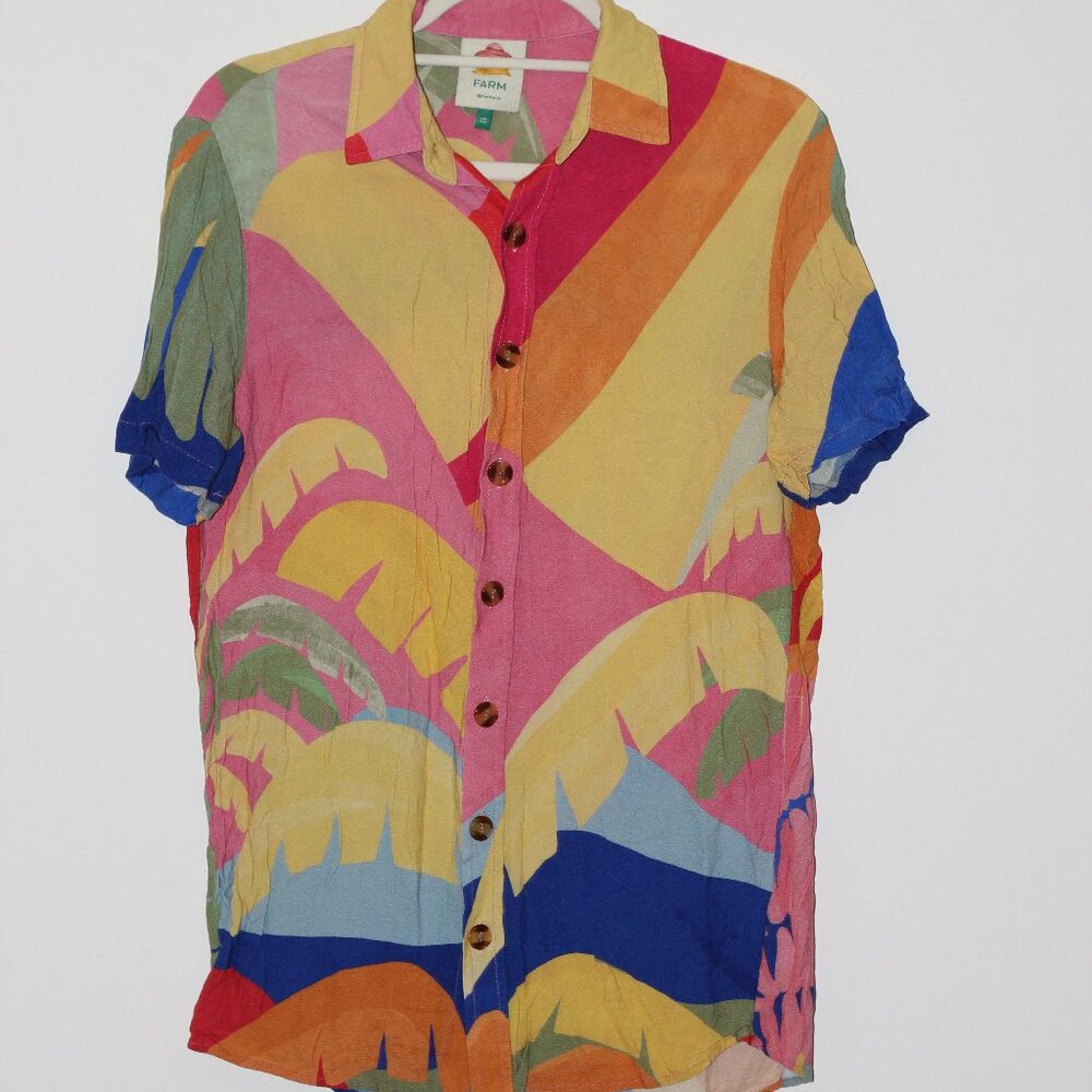 FARM Rio Button Down Top